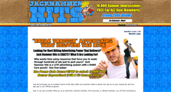 Desktop Screenshot of jackhammerhits.com